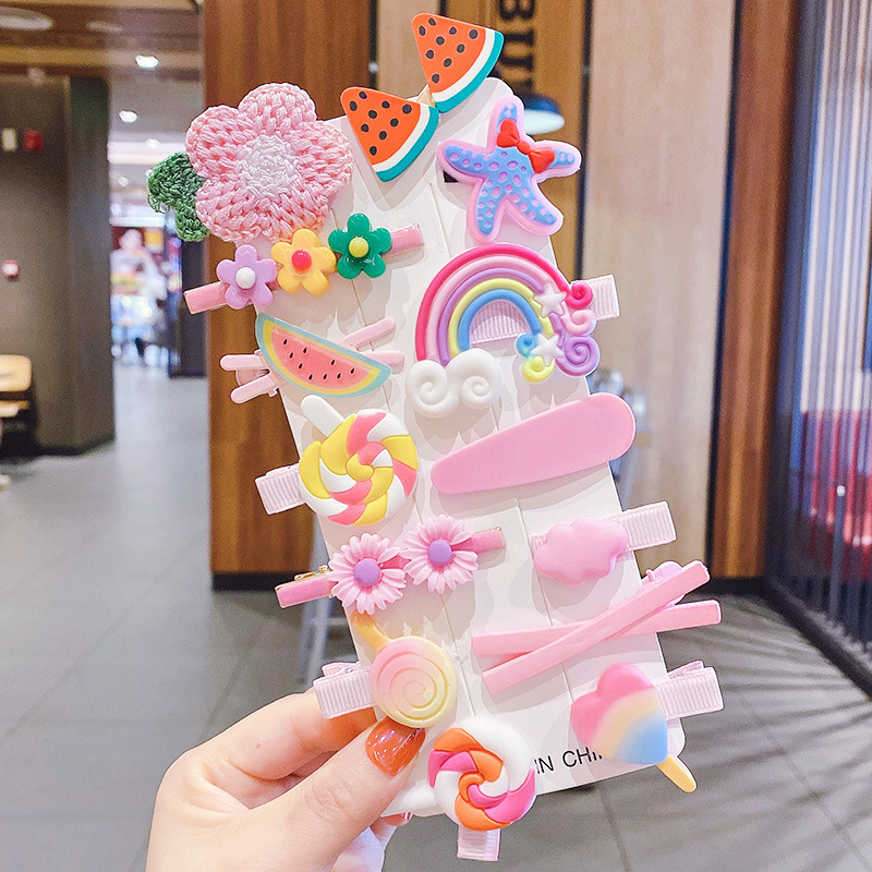 14pcs Baby Hair Clip Set